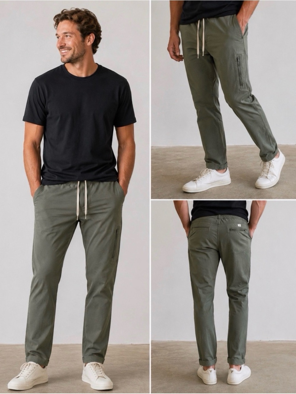 Vuori Ripstop Climber Pants Olive Green Khaki Size XL